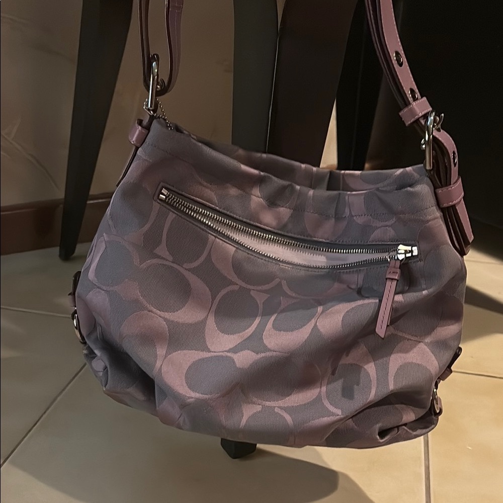 Coach Mauve Shoulder Bag